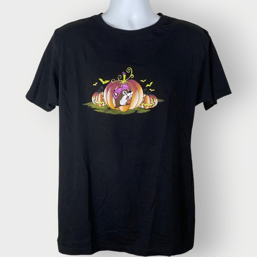 Buc-ees Glow In Dark Halloween T-Shirt | L | Black | If You've Got It Haunt It